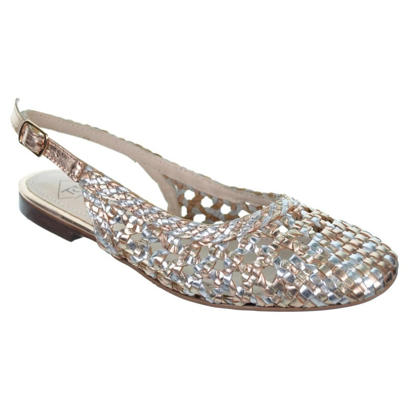Top3 24461 Zapato Piel Confort Fiesta Hebilla Mujer