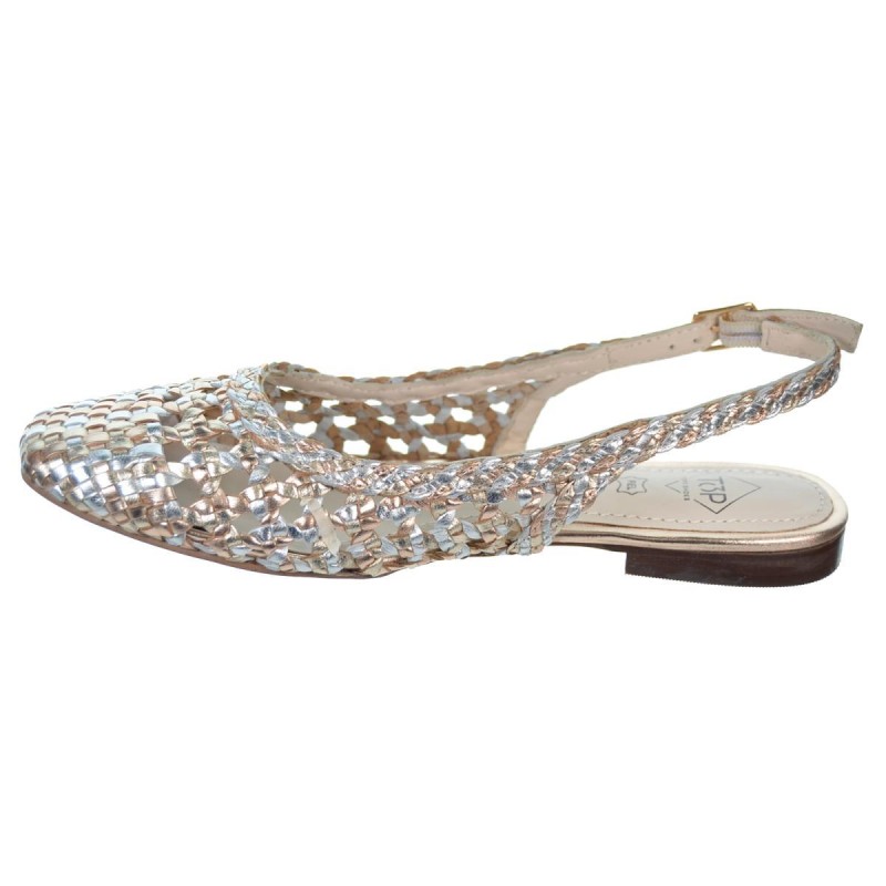 Top3 24461 Zapato Piel Confort Fiesta Hebilla Mujer