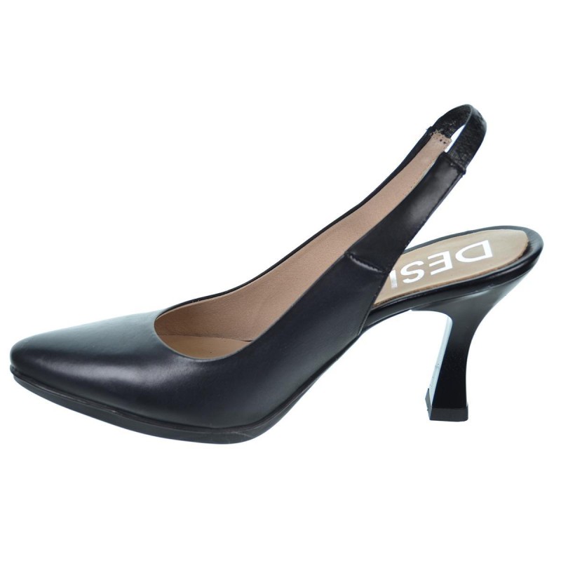 Desiree Sami1 Zapato Salón Piel Destalonado Mujer Tacón 7 cm