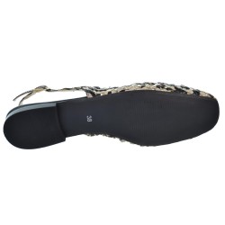 Top3 24461 Zapato Piel Confort Fiesta Hebilla Mujer