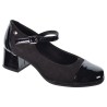 Amarpies 27121 Zapato Mercedita Confort Charol Tacón Mujer