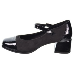 Amarpies 27121 Zapato Mercedita Confort Charol Tacón Mujer