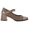 Amarpies 27121 Zapato Mercedita Confort Charol Tacón Mujer
